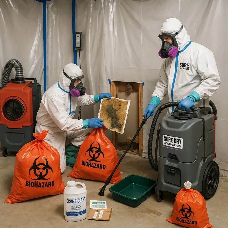 Contaminated Water Handling Protocols process in Little Rock, AR