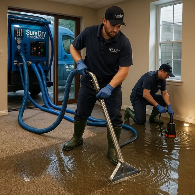 Water Extraction and Removal process in Little Rock, AR